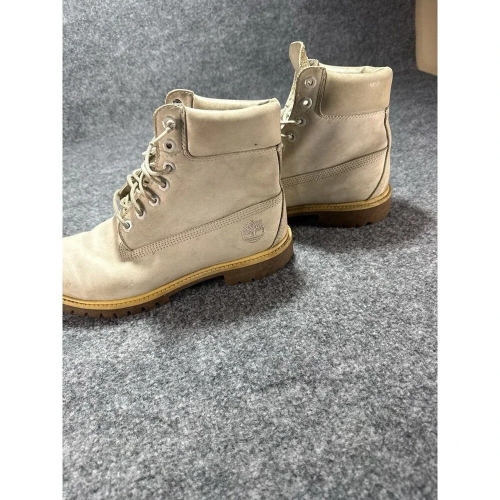 Timberland A180L 6-Inch Premium Boots–Men’s 9.5M–Fair Condition (Tongue Damage)